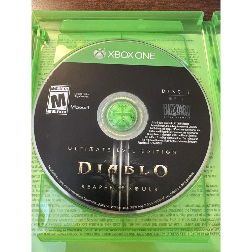 Diablo III: Ultimate Evil Edition - Xbox One Video Games
